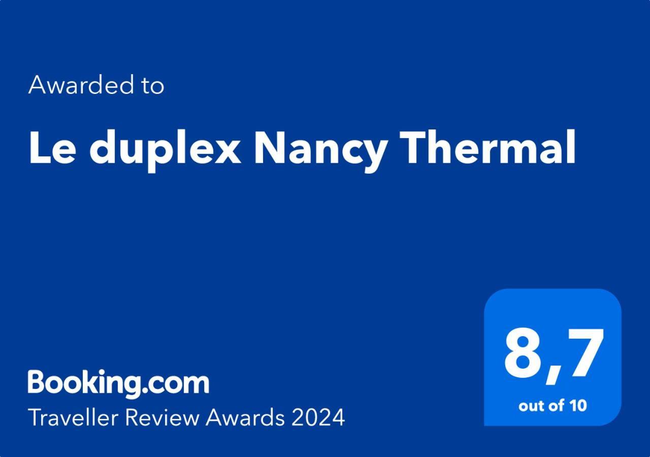 Le Duplex Nancy Thermal Экстерьер фото